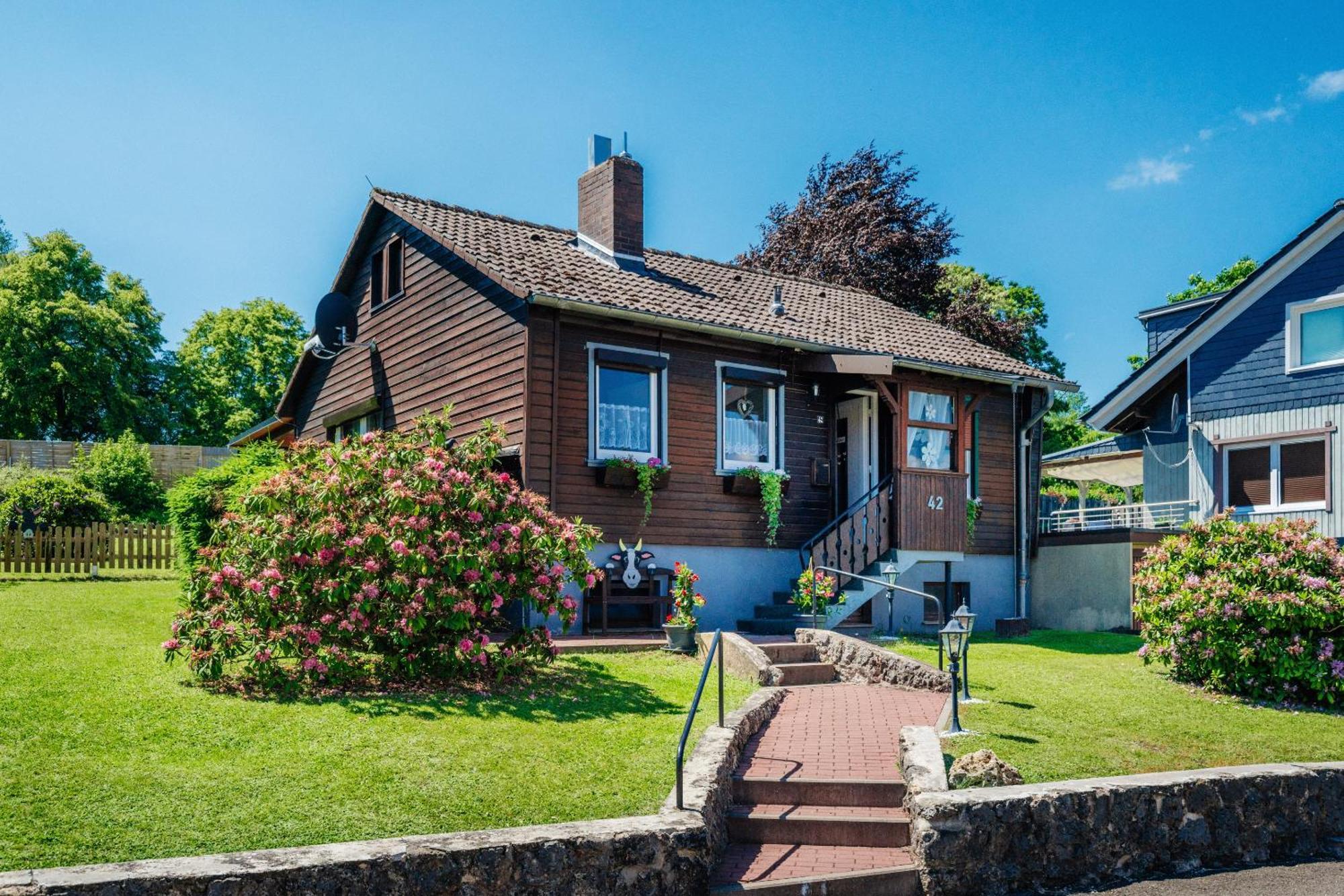Ferienhaus Peggy Mit Klimaanlage In Den Bergen Walkenried 外观 照片